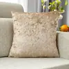 Funda de Almohada Amazon Ice Velvet Europea Lisa Flor Podrida Alto Gama Suave Brillante Cojín de Sofá Sudeste Asiático Transfronterizo