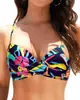 [traje de baño de una pieza] 2024 nuevo traje de baño multicolor bikini de comercio exterior europeo y americano traje de baño de dos piezas traje de baño bikini
