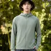 Ropa de Protección Solar de Hilo Original Estilo Nuevo para Hombres, Ropa de Protección de Piel para Exteriores, Ropa de Protección Solar Estilo Pareja de Seda de Hielo Anti-UV para Mujeres, Mismo Estilo para Hombres y Mujeres