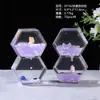 Novos enfeites decorativos líquidos de carro de abóbora de desenho animado exótico acrílico transparente com vazamento de óleo artesanato com entrada de óleo presentes criativos