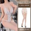 Mu Love Sex Underwear Peito Pequeno Renda Sexy Pijama de uma peça Pure Desire Hollow Perspective Uniforme Quente Roupas de boate