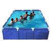 Piscina Móvil Exterior Personalizada Piscina Grande Tanque de Almacenamiento de Agua de PVC Engrosado para Piscicultura Comercial y Lugares de Entretenimiento