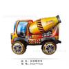 Juguete para Niños Globo de Papel de Aluminio 3D Modelo de Coche Tanque Camión Mezclador Excavadora Coche de Ensamblaje Globo Coche de Cumpleaños