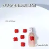 Desenho Animado Torção Combinação Liga Manicure Vídeo Trevo da Sorte Cor de Doce Misturado Unha Joias Acessórios Atacado