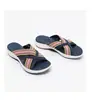 Sandalias de mujer, novedad de verano 2023, con cuña plana y boca de pez, con tejido cruzado, para mujer, Amazon, con envío transfronterizo.