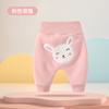 Pantalones de Protección para el Trasero de Niña Otoño/Invierno 2025 Lana de Alpaca Bebé Pantalones Cálidos de Algodón de Cintura Alta para Proteger el Vientre de Bebés Niñas