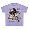 Camiseta Doncic Lukas Design Original High Street Vintage Estampa Manga Curta Marca Tendência Europeia e Americana Solta