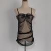 Roupa íntima sexy feminina camisola de renda grátis fina roxa sexy sling cama camisola roupa de casa terno 2616