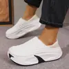 Pantuflas de algodón impermeables para mujer, modelo nuevo para parejas, aptas para uso en exteriores y en casa, con forro polar añadido para mayor calidez, antideslizantes, de suela gruesa, pantuflas de meter para hombre, otoño e invierno