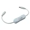 Barra de luces LED de cobre puro de bajo voltaje 12v conectada con interruptor Cable de extensión de cable de alimentación DC macho a hembra dc5.5 * 2.1