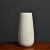 Jarrón de cerámica blanco de estilo europeo al por mayor, decoración artesanal para sala de estar, decoración del hogar, florero minimalista moderno, porcelana con flores secas