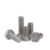 En stock tornillos de hexágono exterior de rosca completa DIN933 M3-M18 tornillos de hexágono exterior tornillos de acero inoxidable 304