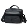 Personalizar Nuevo Bolso Cruzado Moda Masculina Casual Color Sólido Bolso de Hombro Maletín para Hombre