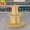 Expositor de ilha de supermercado, expositor para mães e bebês, estante de exposição, expositor circular de sapatos multicamadas, expositor de presentes