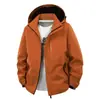 Chaqueta de Senderismo para Hombre para Primavera, Otoño e Invierno, Corte Holgado, Tallas Grandes, Elegante Chaqueta para Exteriores para Hombre
