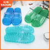 Novas Chinelos Casuais de Banheiro de Verão, Leves, Respiráveis, Chinelos Vazados, Chinelos de Massagem para os Pés