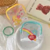 Estoque de atacado de comércio exterior, cauda única, compra ao vivo do Supply Group! Exportação Coreia! Bolsa de Armazenamento Transparente Bolsa de Cosméticos