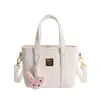 Bolsa Balde Simples de Grande Capacidade Portátil Estilo Novo Primavera 2026 para Mulheres, Bolsa de Ombro Casual de Alta Qualidade, Bolsa Transversal para o Dia a Dia