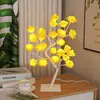 Lámpara de árbol de rosas artificiales LED transfronteriza, nuevo producto de iluminación de Amazon, luz nocturna de ambiente para habitación, lámpara decorativa creativa