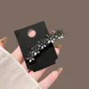 Pasador con Acabado de Alta Gama, Exquisito Pinza de Pato para Mujer, Pinza para Flequillo Lateral, Accesorio para el Cabello, Nuevo Modelo 2026, Pinza con Borde de Flor de Cristal