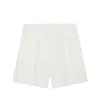 Comercio Exterior Transfronterizo Verano 2026 Venta Caliente Moda Chaleco Liso Sencillo de Lino Conjunto de Shorts Versátil para el Trabajo