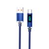 Jingyao Pantalla Digital 120W Carga Súper Rápida Tipo C Línea de Datos para Huawei Glory vivoppo Línea de Carga Transfronteriza