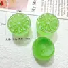 Accesorios Creativos Pequeños de Limón de Dibujos Animados 3D Hechos a Mano para el Cabello, Gomas para el Cabello, Dijes para Zapatos, Colgantes para Botellas de Agua, Materiales de Accesorios de Resina al por Mayor