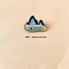 Gran Venta de Liquidación Broche de Dibujos Animados Sanrio Ballena Estrella de Mar Vida Marina Lindo Peluche Pin Decoración