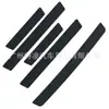 5 Piezas Estribo de Puerta de Coche + Adhesivo para Maletero Tira Protectora Adhesiva Lateral de Puerta de Coche Parachoques de Maletero Anti-arañazos