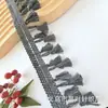 Fabricante de Cerdas de Vassoura 4,5cm Fio Colorido Poliéster Algodão Cerdas de Vassoura Franja de Borla Renda Cortina Acessórios de Vestuário