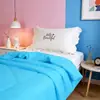 Colcha de Fibra de Soja, Colcha de Verano Refrigerante Grado A Materno e Infantil, Colcha de Aire Acondicionado para Dormitorio de Estudiantes, Ropa de Cama, Colcha de Verano Individual de Algodón Puro