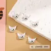 Nueva Manicura Creativa Dibujos Animados Kuromi Uñas Portátiles Celebridad de Internet Joyería para Uñas Linda Joyería para Uñas de Aleación
