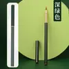 Cepillo de varilla metálica con 2.6 bolsa de tinta tipo pluma minúscula escritura pelo suave copia sutra pluma xiuli portátil cepillo wengang