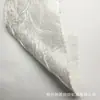 Tela de terciopelo arrugado en toda la superficie con relieve dorado, tela plisada lavada con brillo tridimensional para vestidos de gala y camisas