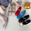 Sapatos de salto baixo retrô com aumento de altura oculto para mulheres, novos sapatos Mary Jane versáteis estilo fada para o verão de 2026