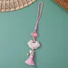 2026 Novo Modelo Pingente Fechadura Ruyi Brocado Song Estilo Chinês DIY Borla de Brocado Song Chaveiro de Carro Pingente de Bolsa Atacado