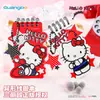 Cuaderno de espiral con forma de Hello Kitty de Sanrio Original Guangbo Stationery, Bloc de notas portátil lindo para estudiantes