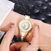 Comercio exterior nuevo reloj de moda con temperamento versión coreana de reloj con pulsera negra de aceite reloj para mujer reloj de moda de alta gama