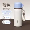 Taza aislada de acero inoxidable 316, taza de agua portátil de doble uso para separación de té y agua para deportes al aire libre, alto valor estético, taza simple con popote