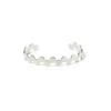 Pulsera Abierta con Números Romanos para Mujer, Pulsera de Moda para Mujer, Estilo Europeo y Americano, Dorada Hueca Geométrica Irregular, Joyería