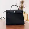 Bolso de Lona Impermeable de Lujo Ligero de Nueva Entrada Transfronteriza Bolso de Inicio Kelly Bolso de Mano para Mujer de Cuero Genuino para Hombro Cruzado