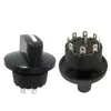 Interruptor Rotatorio de Alta Potencia Redondo de Botón Yingzhi 220V de Múltiples Velocidades Interruptor para Cocina Eléctrica Ya3F07 sin. 21 gorra