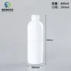 Plástico branco sub-engarrafamento várias especificações pet garrafa plástica de ombro redondo garrafa de amostra de tinta líquida reagente atacado