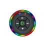 Receptor y Transmisor de Audio Bluetooth Dos en Uno Color Círculo Q10 Transfronterizo Adaptador de Audio Auxiliar Bluetooth para Coche