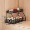 Estante de almacenamiento de bolsos ahorra espacio, estantes en niveles en el armario, organizador de compartimentos para bolsos de mano, caja para ropa interior y panties de armario