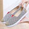 Zapatos de tela de Pekín antiguos de primavera y otoño para combinar con todo, zapatos de mujer antideslizantes de suela blanda casuales transpirables de lona para mayor comodidad