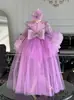 Vestido para Niña Estación Independiente de Amazon Tutú Brillante con Lentejuelas Lazo de Organza Vestido para Fiesta de Cumpleaños