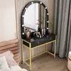 Mesa de maquillaje profesional con luces para estudios fotográficos, tiendas de vestidos y novias, salones de belleza y estudios