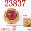 En stock venta al por mayor cuentas francesas antiguas doradas perforadas accesorios para joyería pulsera casera DIY cuentas pulsera material DIY
