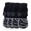 Calcetines para Mascotas Más Vendidos Transfronterizos, Paquete de Cuatro, Calcetines Antideslizantes de Suela Suave para Perros Grandes y Pequeños, Cubrepatas para Cachorros